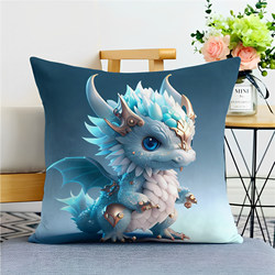 Twelve Zodiac Pillows, Cartoon Creative Pillowcases, Living Room Sofa Cushions, Birthday Gifts for Men and Women, Nap Pillows