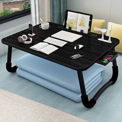 Multifunctional Folding Table for Bed, Small Folding Table, Bed Desk, Laptop Table, Special for Lazy People