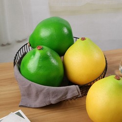 Simulated Fruit Model Pomelo, Honey Pomelo, Shatian Pomelo, Vegetable and Fruit Food, Food Photography Props, Kitchen Cabinet Decoration and Display