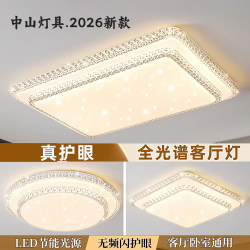Zhongshan Lighting 2026 New Model Chandelier Living Room Lamp Simple Modern Elegant Led Ceiling Bedroom Living Room Main Light