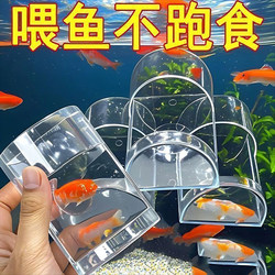 New Wall-Mounted Feeding Tube, Small Feeding Tube, Acrylic Fish Food Feeder, Pigeon Feeder, Fixed-Point Feeding