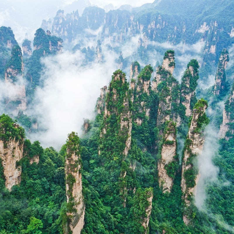【精品酒店】湖南张家界旅游4天3晚天门山宝峰湖武陵源跟团游飞猪