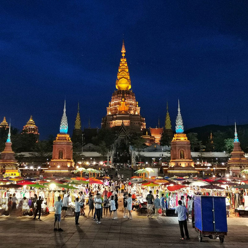 【豪华酒店纯玩】云南西双版纳旅游告庄大佛寺野象谷6天5晚跟团游