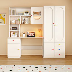 Computer Desk, Bedroom Home Desk, Bookshelf Integrated Desk, Wardrobe Integrated Combination, Student Study Writing E-Sports Desk