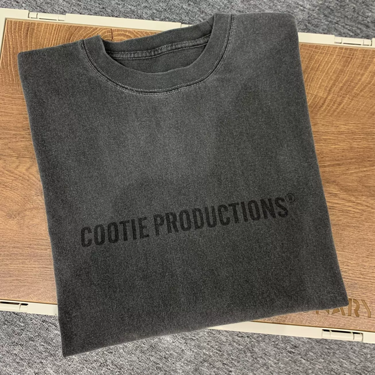 美式街头做旧cootie PIGMENT DYED LS TEE 水洗蜡染圆领长袖T恤-Taobao