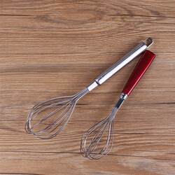 Baking Tools Stainless Steel Manual Egg Beater Household Small and Medium Size Egg Cream Handheld Mixer Stick