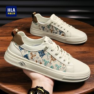 
Heilan House Brand Men's Shoes Autumn and Winter Canvas Shoes 2025 New White Trendy Shoes Versatile Sports and Leisure Shoes