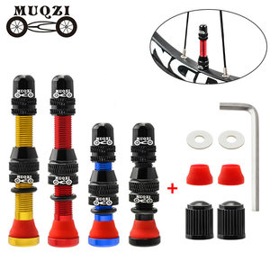 
MUQZI mountain road bicycle American tubeless tire valve tubeless rim aluminum alloy valve core accessories