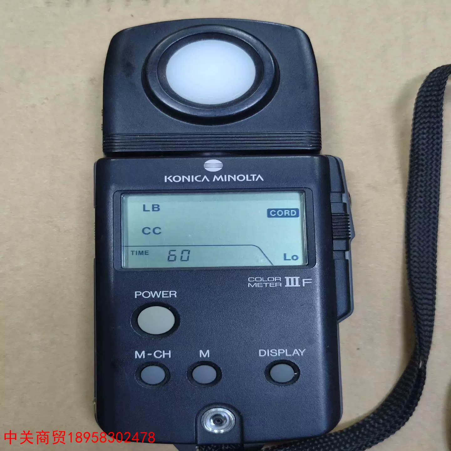 konica minolta柯尼卡美能达测光表color m