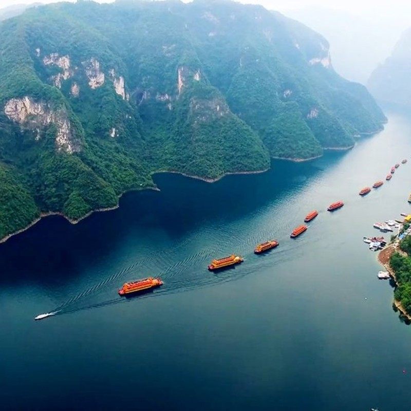 宜昌旅游 三峡系列 清江画廊A线一日跟团游 +往返大巴 纯玩无购物