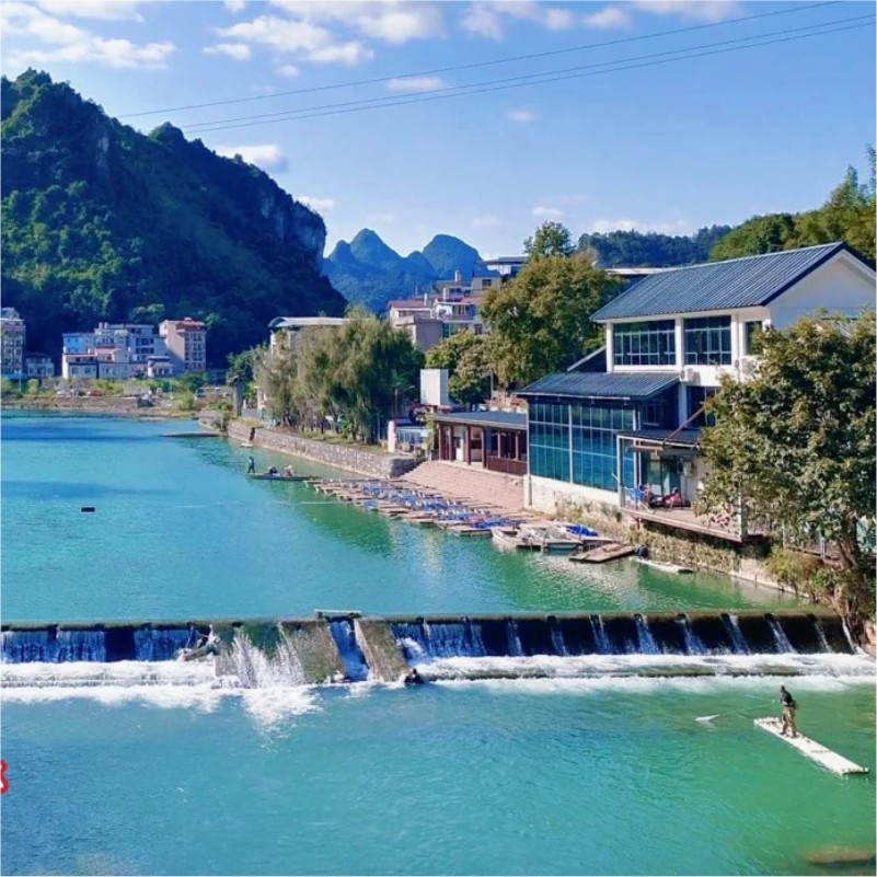 广西仙本那南宁河池旅游三门海一日游纯玩2~8人跟团游