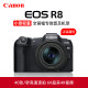 Canon/Canon EOS R8 full-frame mirrorless camera 24-50 set travel home digital EOSR8 entry