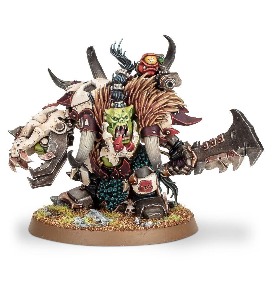 战锤 40K 绿皮兽人 兽霸头目 Beastboss-淘宝网