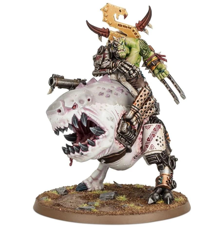 战锤 40K 绿皮兽人 大跳跳首领 Mozrog Skragbad-淘宝网