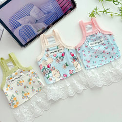 【Pet Runway】High Elasticity, Easy to Put on and Take Off in One Second, Pet Dog and Cat Princess Dress, Japanese and Korean Cute Pet Spring and Summer Clothing