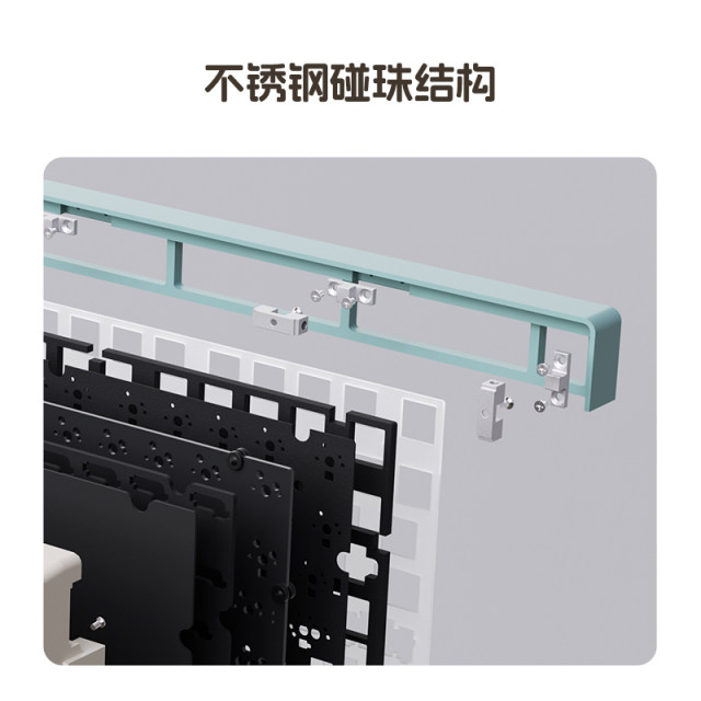 LUMINO75 mechanical keyboard for girls, cute all-aluminum anode ...
