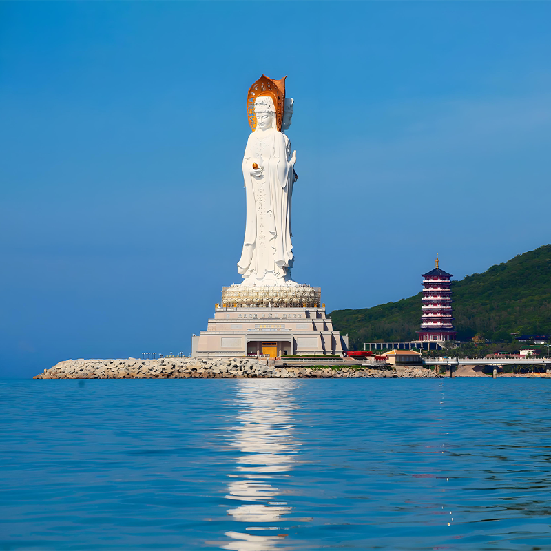 三亚南山一日游陵水出发接送包车纯玩潜水景区门票游览车