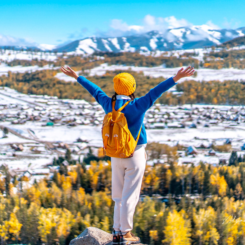 6人纯玩小团新疆旅游7天6晚跟团喀纳斯禾木魔鬼城五彩滩拼车旅行