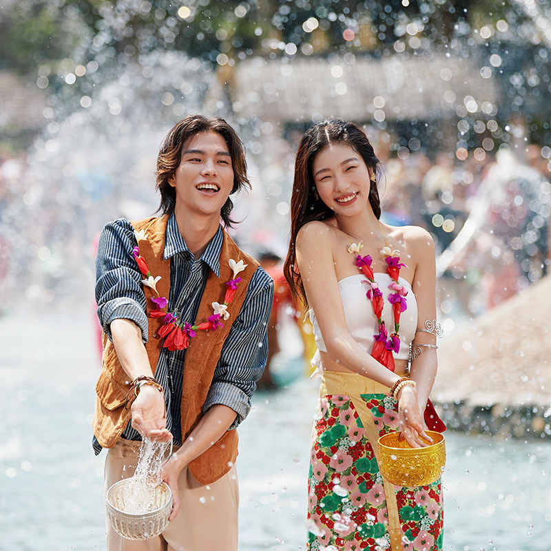 云南旅游西双版纳4天3晚亲子情侣家庭游野象谷换装旅含往返动车票