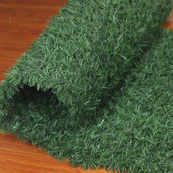 Simulated pine needle fence, grass fence, fake lawn guardrail, courtyard decoration, artificial fake grass, rattan, fake plants