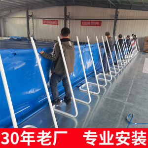 Support pool outdoor children adult mobile bracket swimming pool rectangular foldable large bracket swimming pool
