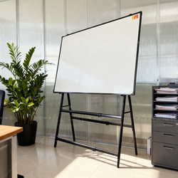 Meister A-Type Whiteboard Writing Board Bracket Type Mobile Erasable Double-Sided Magnetic Large Whiteboard Home Teaching Kidsren Small Blackboard Green Board Office Meeting Training Lecture Noteboard Signboard