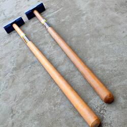 Extended Version 1.34m Wooden Handle Sledgehammer, Carbon Steel Forged Octagonal Hammer for Renovation, Wall Demolition, 18P Hammer, Large Hammer Head