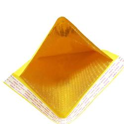 Factory Direct Sales Yellow Kraft Paper Bubble Envelope Bags Jewelry Packaging Bags Cross-Border Small Package Bubble Bags Bubble Envelopes