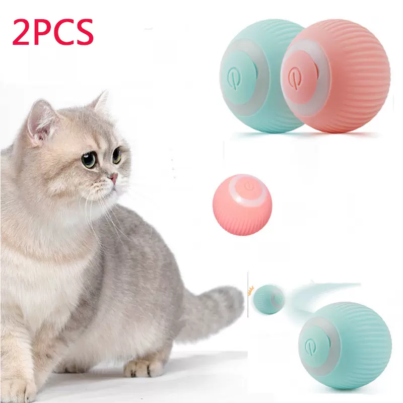 Automatic Dog Toys Smart Puppy Ball Toys For Cat Small Dogs Funny