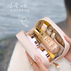 Makeup Touch-Up Bag for Women 2025 New High-End Portable Storage Large-Capacity Travel Toiletry Lipstick Storage Bag