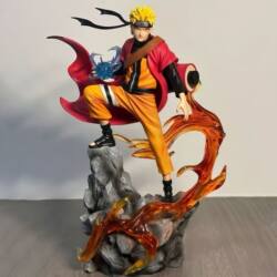 Naruto Ten Years of the Hundred Ninja Naruto Sasuke Figure Model Anime Peripheral Ornament Statue Gift for Boys