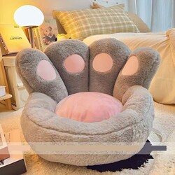 Cartoon Lazy Sofa Tatami Cushion with Integrated Backrest for Sitting on the Floor, Reading, or as a Ottoman in the Room, Bedroom, or Bay Window