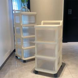 Cart storage cabinet snack shelves are removable