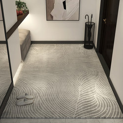Entrance Door Mat, Entry Carpet, Household Door Mat, Non-Slip, Living Room, Light Luxury, High-End Foyer Mat, Can Be Cut to Size
