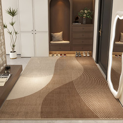 Light Luxury Doormat, Entrance Mat, Entry Carpet, Household Doormat, Non-Slip, High-End Living Room Foyer Mat, Can Be Cut to Size
