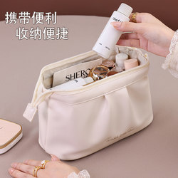 Cosmetic Bag for Women, Large Capacity, Travel 2026 New Model, Portable Toiletry Bag, Light Luxury Cosmetics Clutch Storage Bag