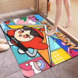 Eggboy Party Diatomaceous Earth Bathroom Absorbent Non-Slip Mat for Restroom, Toilet, and Bathroom Entrance Soft Foot Mat