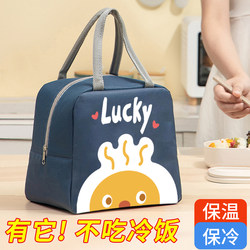 Lunch Box Tote Bag, Insulated Bag, Waterproof Lunch Bag, Bento Bag, Thickened Aluminum Foil, Large Capacity Lunch Bag for Office Workers