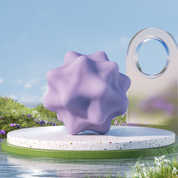 Fascia Ball Silicone Massage Ball for Waist and Back Muscle Relaxation, Yoga Fitness Ball, Neck Fascia Ball, Foot Arch Acupoint Ball