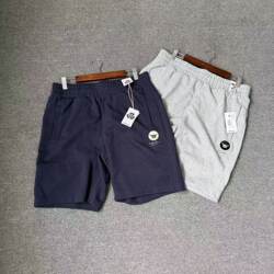 Knitted fabric double-sided fabric 65 cotton men's casual shorts