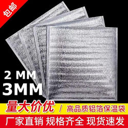 Thickened Insulated Bag for Takeout, Catering Insulation Bag, Barbecue Food Packaging Bag, Refrigerated Cold Storage Bag, Aluminum Foil Commercial Use