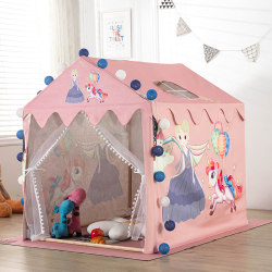 Hotel Cartoon Children's Unicorn Family Room Tent Indoor Playhouse Boys and Girls Small House Castle Bed Divider