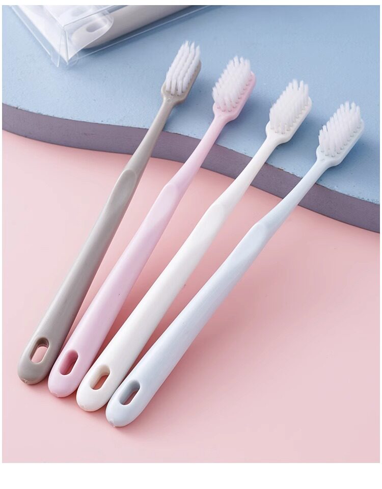 타오타오 독점(4개입) 독립 방진 쉘 칫솔 마카롱 칫솔-