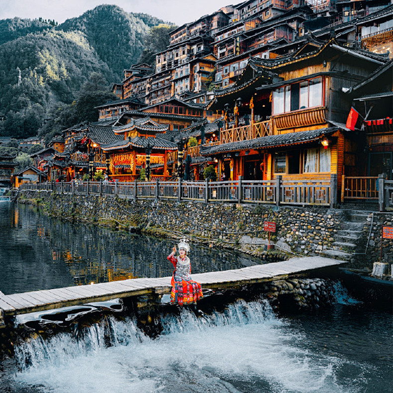 贵州西江千户苗寨纯玩一日游【纯玩*探秘神秘苗疆*打卡千户苗族聚