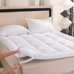 Hotel Mattress Thickened Tatami Three-Dimensional Single and Double Home Use Comfortable Pad Foldable Mattress Non-Slip Soft Mattress