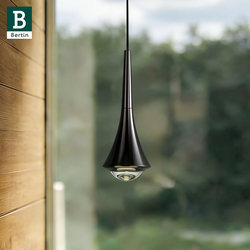Bading Bedroom Bedside Pendant Light, Italian Minimalist Style, Adjustable Height, Light Luxury, High-End Creative Entryway Small Pendant Light