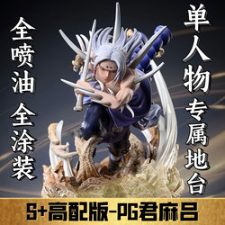 Naruto Figure Pg Jūnmaō Battle Version Model Statue Gk Painted Limited Edition Anime Merchandise