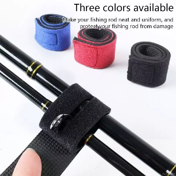 5 Pcs Fishing Rod Belts Cable Ties Fishing Tackle Tie-Taobao