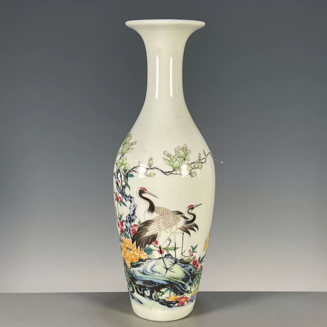 中国古美術・爐鈞釉瓢箪花瓶•【大清乾隆年製】在銘•文房具•清時代 W--32 清乾隆炉钧釉灯笼瓶105万成交-腾讯新闻