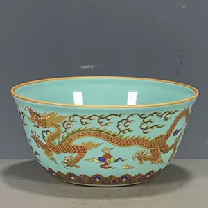 中国　大明成化年製　豆彩唐子文盃　酒盃　時代箱　C　7874 中国 大明成化年製 豆彩唐子文盃 酒盃 時代箱 C 7874